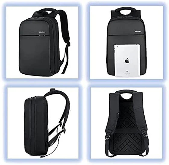 Casual Bag - 15.6 Inch Waterproof Laptop Backpack With Usb Charging Port