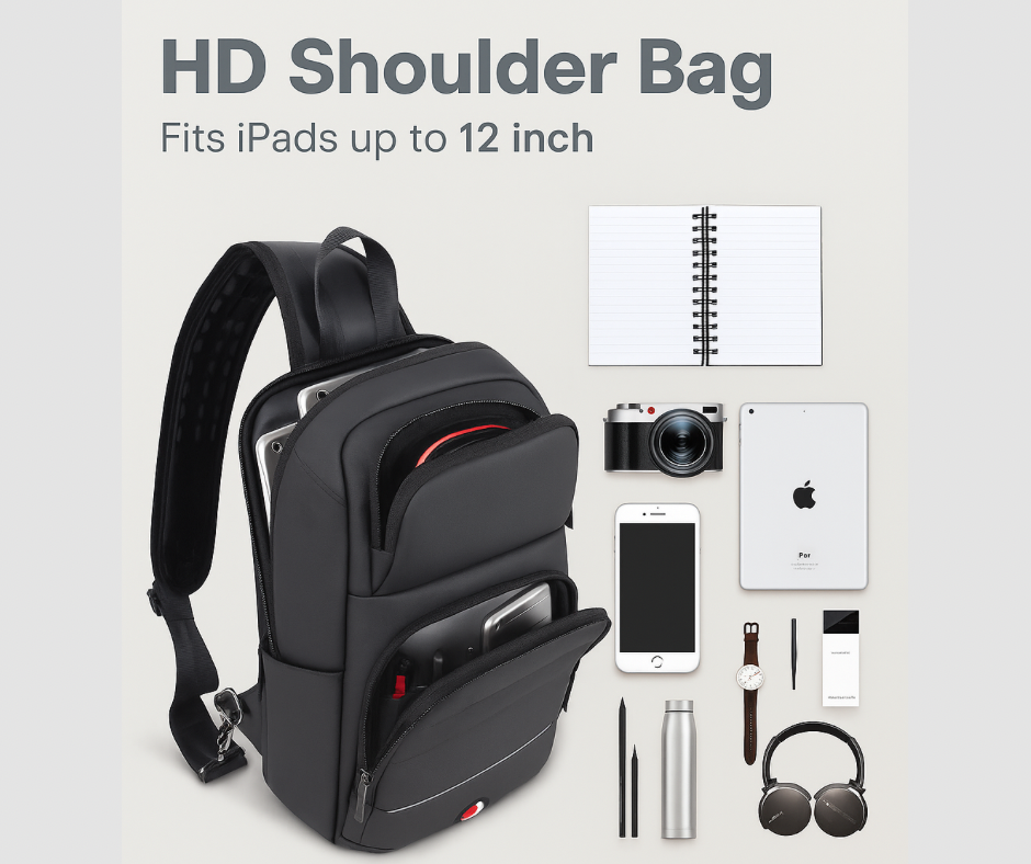 HD Shoulder Bag for Ipad 12 inch